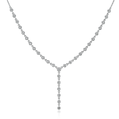 Simon G lp4805 Necklace in 18k Gold with Diamonds