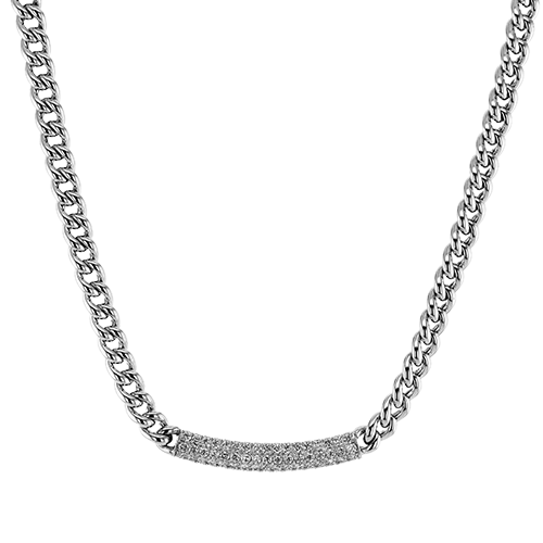 Simon G lp4858 Necklace in 18k Gold with Diamonds