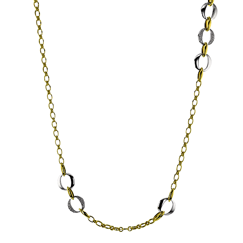 Simon G lp4869 Necklace in 18k Gold with Diamonds