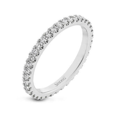 Simon G. Eternity Wedding Band in 18k Gold with Diamonds