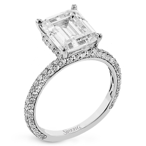 Simon G. Engagement Ring LR3022 WHITE 18K X WHITE