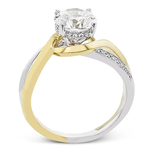 Simon G. Round Engagement Ring
