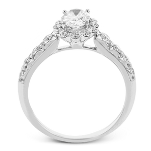 Simon G. Oval Engagement Ring