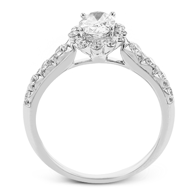 Simon G. Oval Engagement Ring