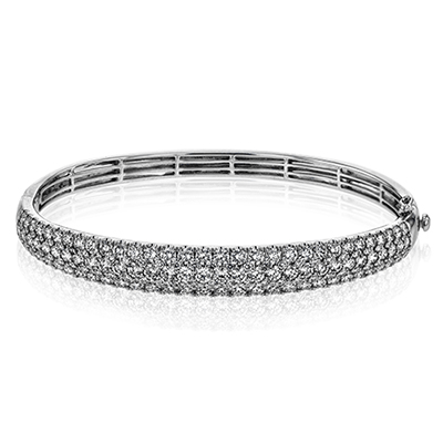 Simon G  mb1174 Simon-Set Bangle in 18k Gold with Diamonds