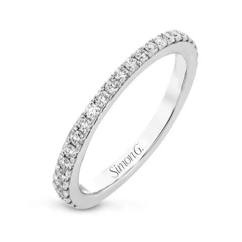 Simon G. Eternity Wedding Band in 18k Gold with Diamonds