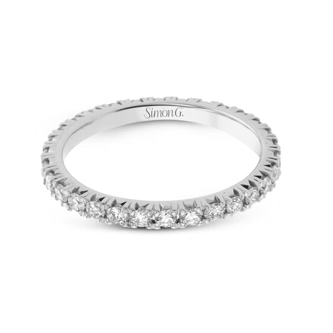 Simon G. Eternity Wedding Band in 18k Gold with Diamonds