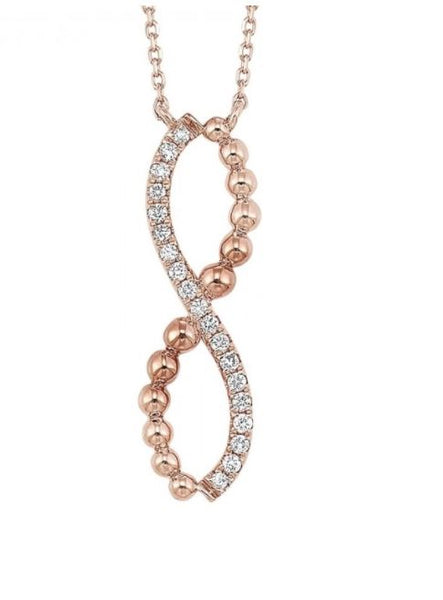 14K Diamond Pendant