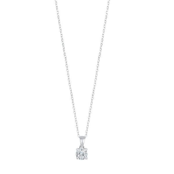 1ct Diamond Solitaire Pendant