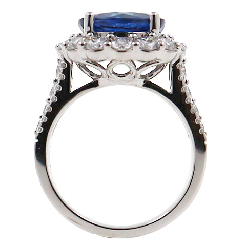 Sapphire and Diamond Fashion Ring