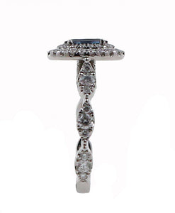Alexandrite and Diamond Fashion Ring