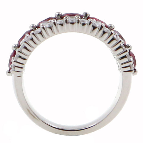 Ruby and Diamond Fashion Ring