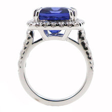 Load image into Gallery viewer, Tanzanite and Diamond Fashion Ring