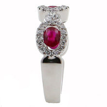 Load image into Gallery viewer, Ruby and Diamond Fashion Ring