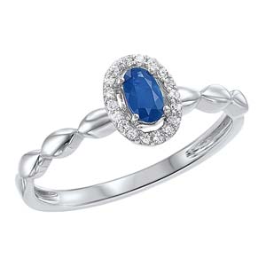 10kw color ens prong sapphire ring 1/15ct, fr1036-1yd