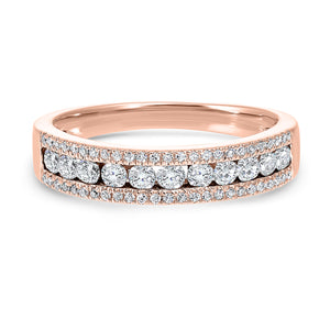 14kt Rose Gold Diamond Ring (.50 CTW)