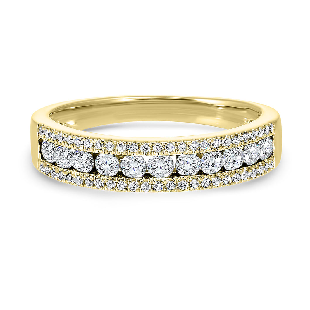 14k Yellow Gold Diamond Ring (.50 CTW)