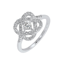 Load image into Gallery viewer, 14K Love&#39;s Crossing Diamond Ring (1 CTW)