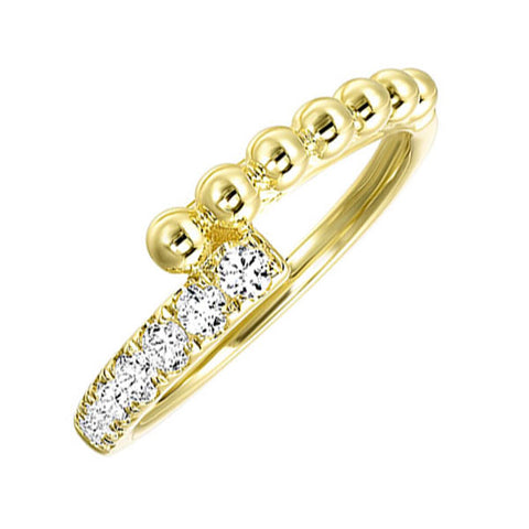 14k Yellow Gold Fashion Ring 0.25CTW