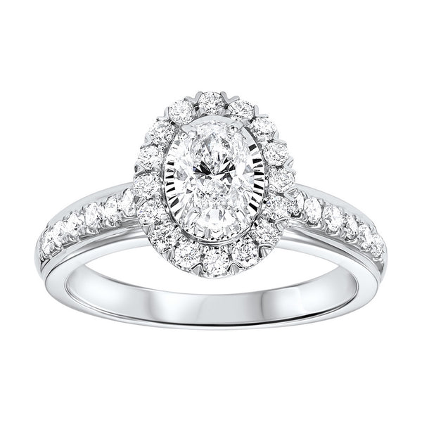14kw tru ref oval halo prong ring 1ct, bc10057-4wf