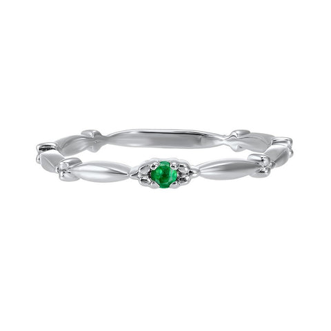 10kw mix prong emerald band, bd73401-4wc