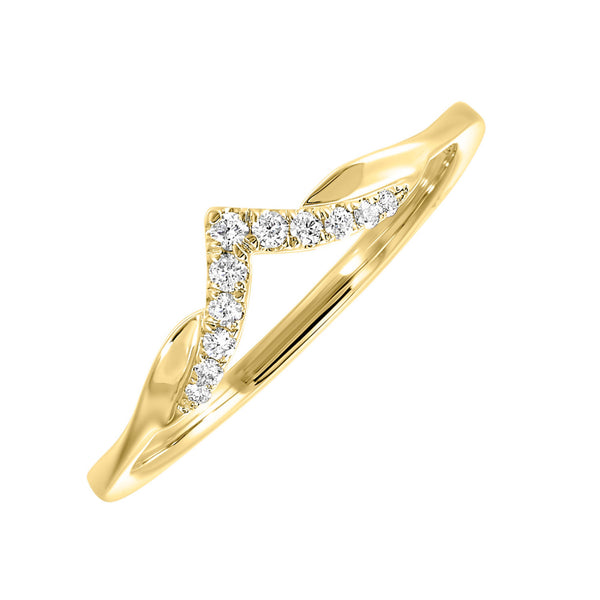 Yellow Gold Diamond Fashion Ring