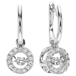 10kw rol prong diamond earrings 1/5ct, rg10059-1yd