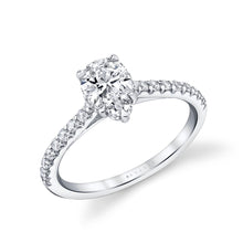 Load image into Gallery viewer, Sylvie Pear Classic Engagement Ring