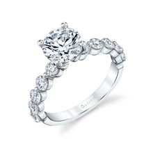 Load image into Gallery viewer, Sylvie Karol Round Single Prong Engagement Ring