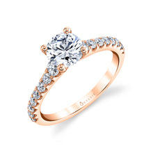 Load image into Gallery viewer, Sylvie Jordane Round Classic Engagement Ring