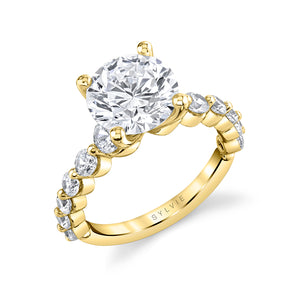 Sylvie Classic Single Prong Engagement Ring