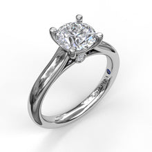 Load image into Gallery viewer, Classic Solitaire With Peek A Boo Diamond