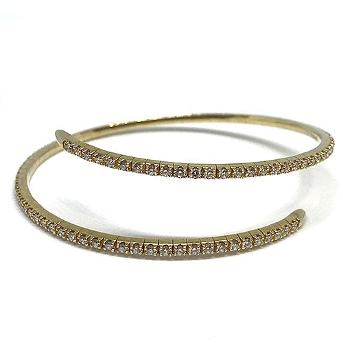 14K Yellow Gold Wrap Bracelet