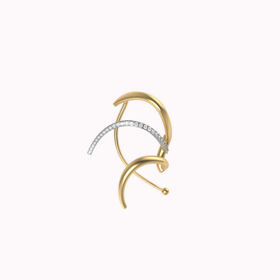 Simon G Rays of the Sun Earring Set in 18k Gold with Diamonds
