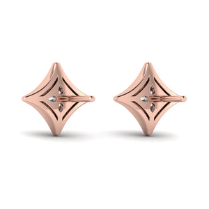 Vlora Estrella 14K Diamond Star Stud Earrings (Diamond 0.44CTW)