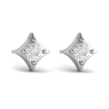 Load image into Gallery viewer, Vlora Estrella 14K Diamond Star Stud Earrings (Diamond 0.44CTW)