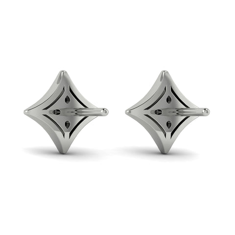 Vlora Estrella 14K Diamond Star Stud Earrings (Diamond 0.18CTW)