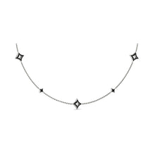 Load image into Gallery viewer, Vlora Estrella 14K Reversible Diamond &amp; Enamel Multi Vlora Star Necklace (0.48CTW)