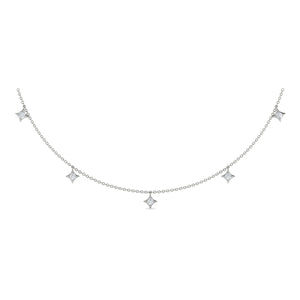 Vlora Estrella 14K Multi Diamond Vlora Star Tassel Necklace (0.65CTW)