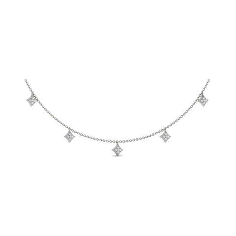 Vlora Estrella 14K Diamond Multi Vlora Star Tassel Necklace (0.28CTW)