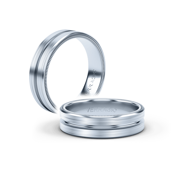 Verragio Men's Band VW-6121-Platinum