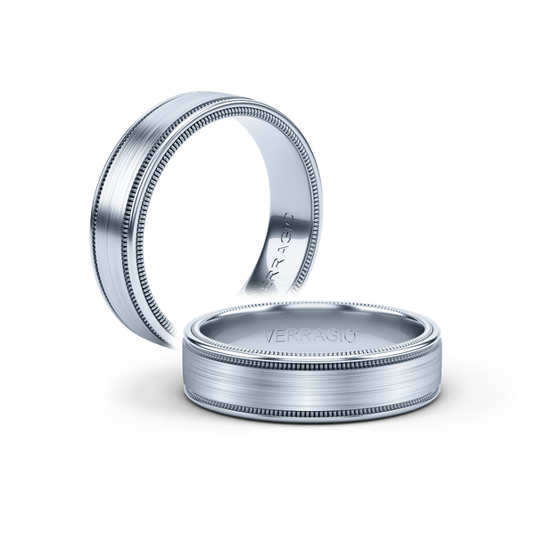 Verragio Men's Band VW-7020-18k White
