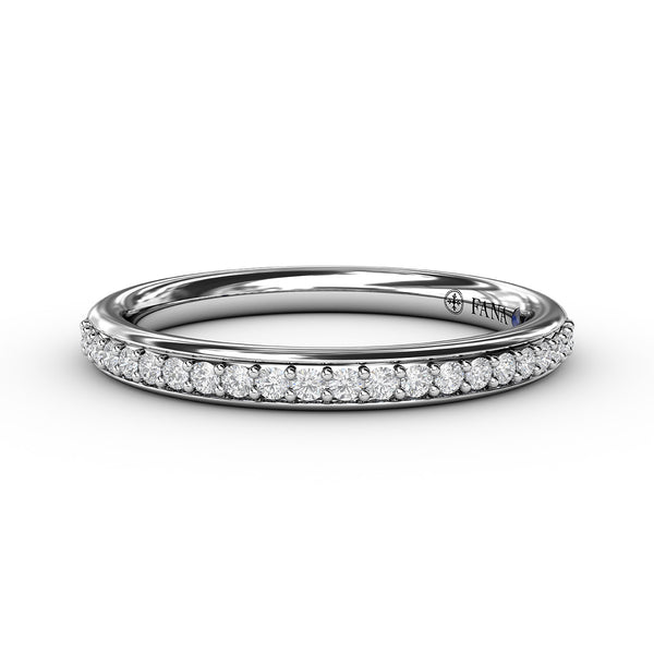 1/4ct Prong Set Anniversary Band