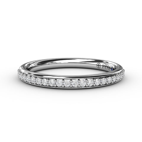 1/4ct Prong Set Anniversary Band