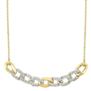 14K Diamond Necklace (0.33 CTW)