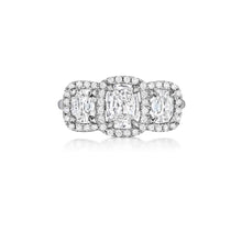 Load image into Gallery viewer, Henri Daussi Cushion Collection Diamond Ring (0.30 CTW)