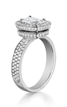 Load image into Gallery viewer, Henri Daussi Cushion Collection Diamond Ring (0.75 CTW)