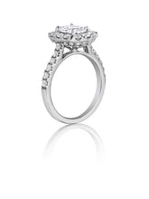 Load image into Gallery viewer, Henri Daussi Cushion Collection Diamond Ring (1.00 CTW)