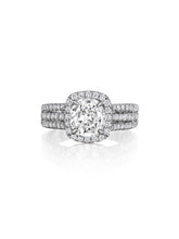 Load image into Gallery viewer, Henri Daussi Cushion Collection Diamond Ring (0.60 CTW)
