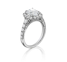 Load image into Gallery viewer, Henri Daussi Cushion Collection Diamond Ring (1.10 CTW)